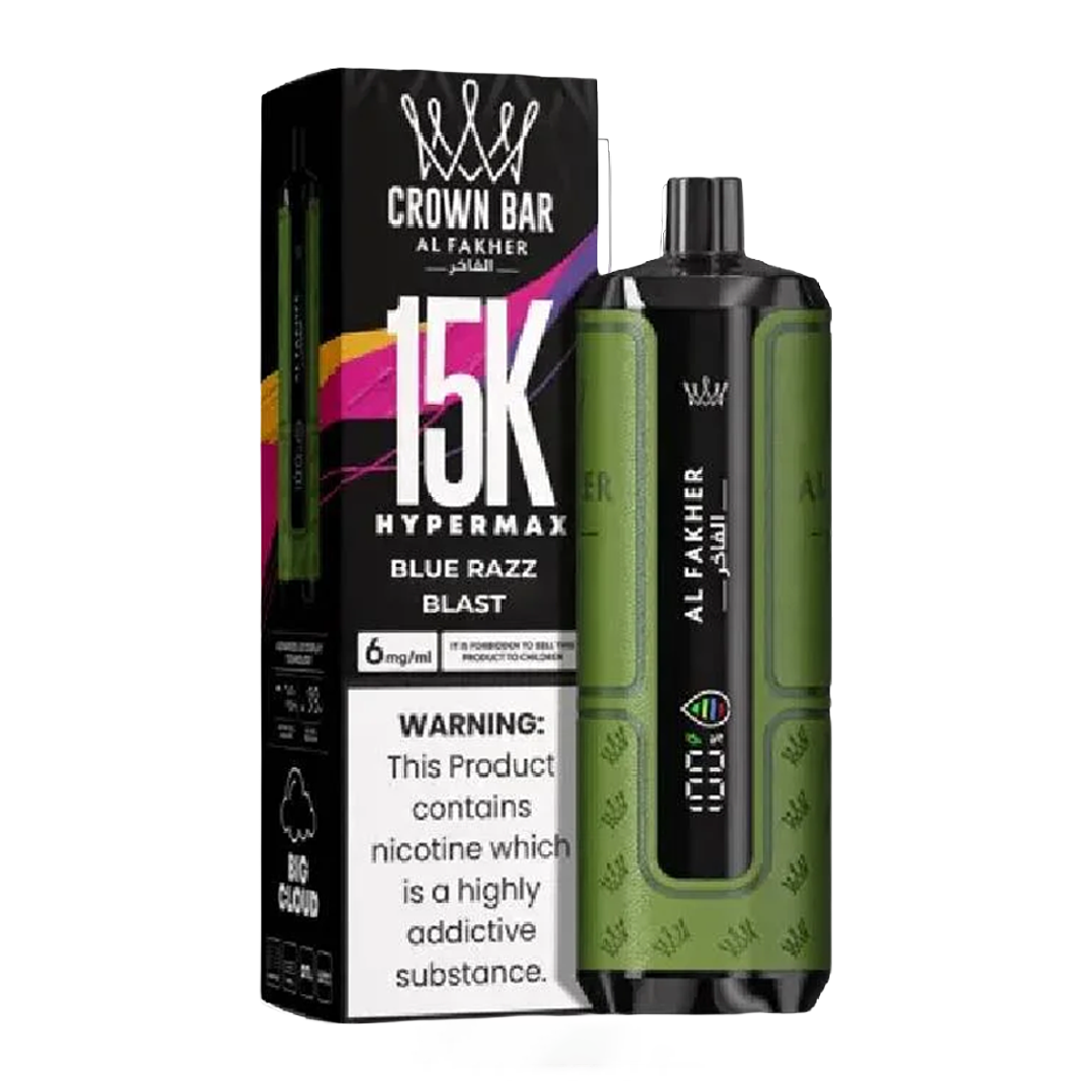 AL FAKHER CROWN BAR 15K BLUE RAZZ BLAST