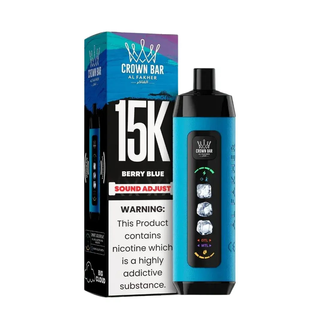 AL FAKHER CROWN BAR 15K BERRY BLUE