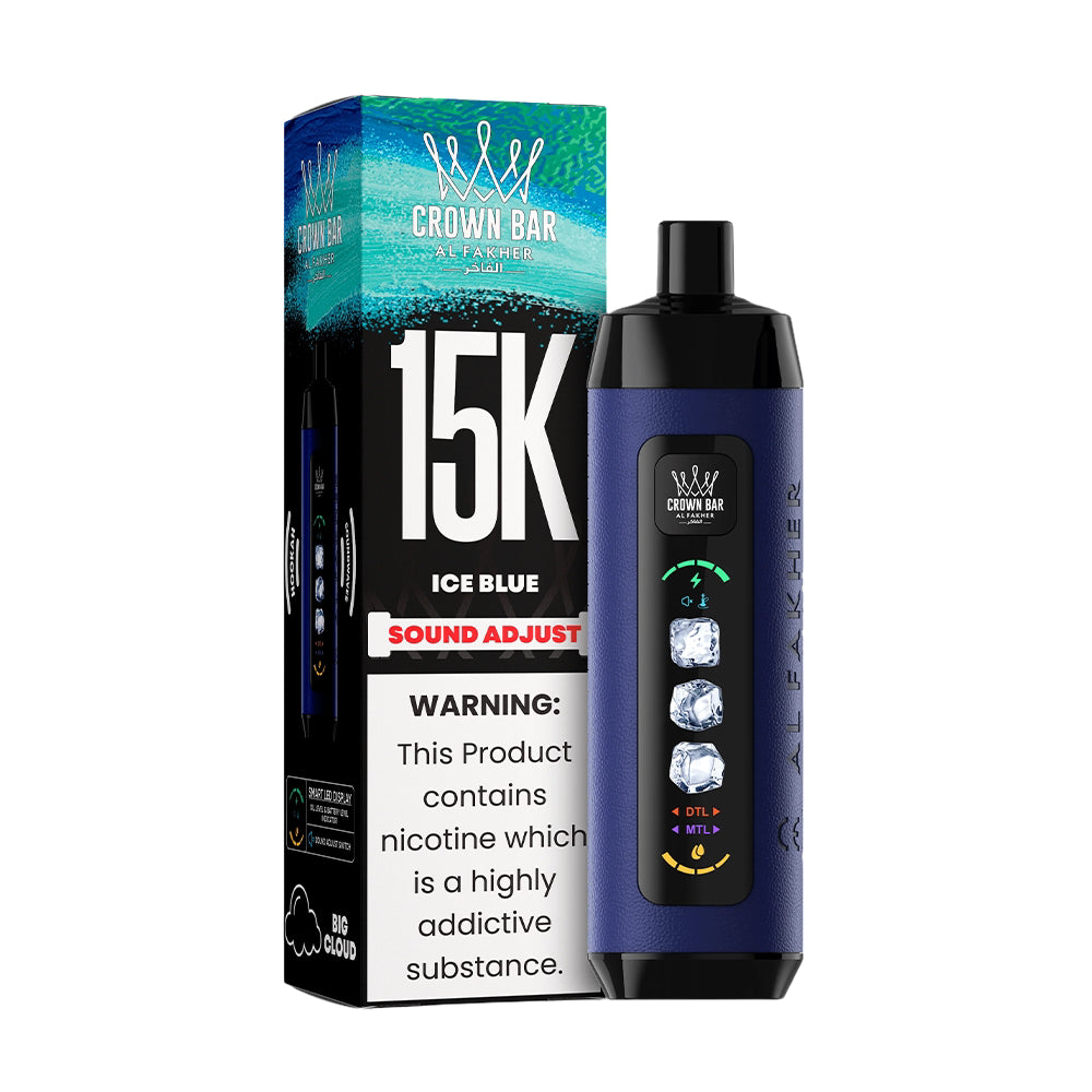 AL FAKHER CROWN BAR 15K ICE BLUE